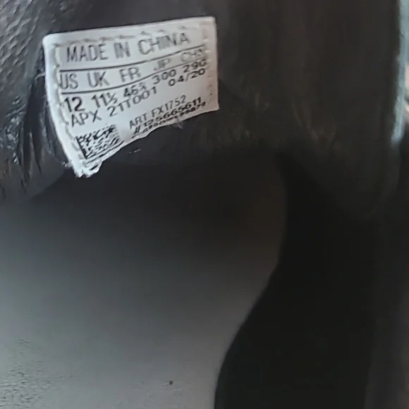 Adidas Y-3 HICHO Leather Sneakers Mens 12 - Picture 4 of 10